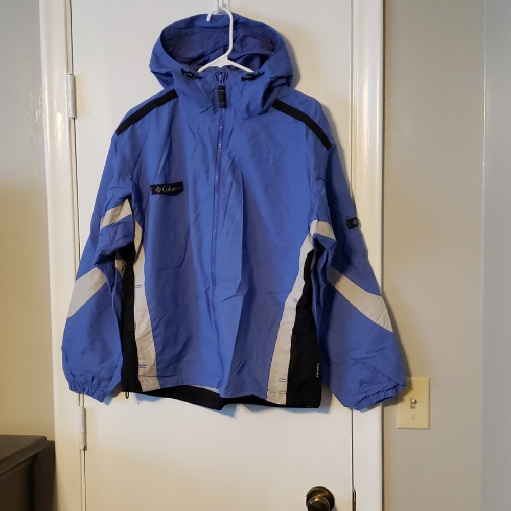 Columbia size large hooded jacket